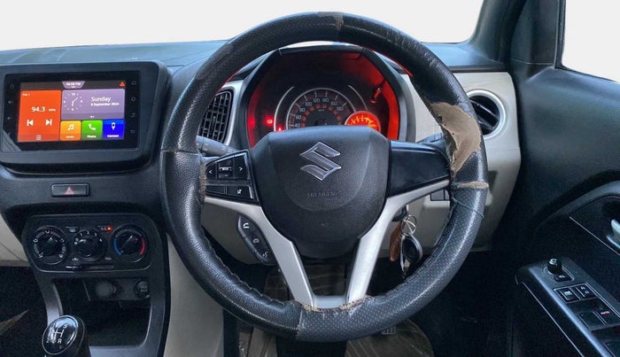 2019 Maruti New Wagon-R ZXI 1.2, Petrol, Manual, 98,626 km, Steering Wheel Close Up