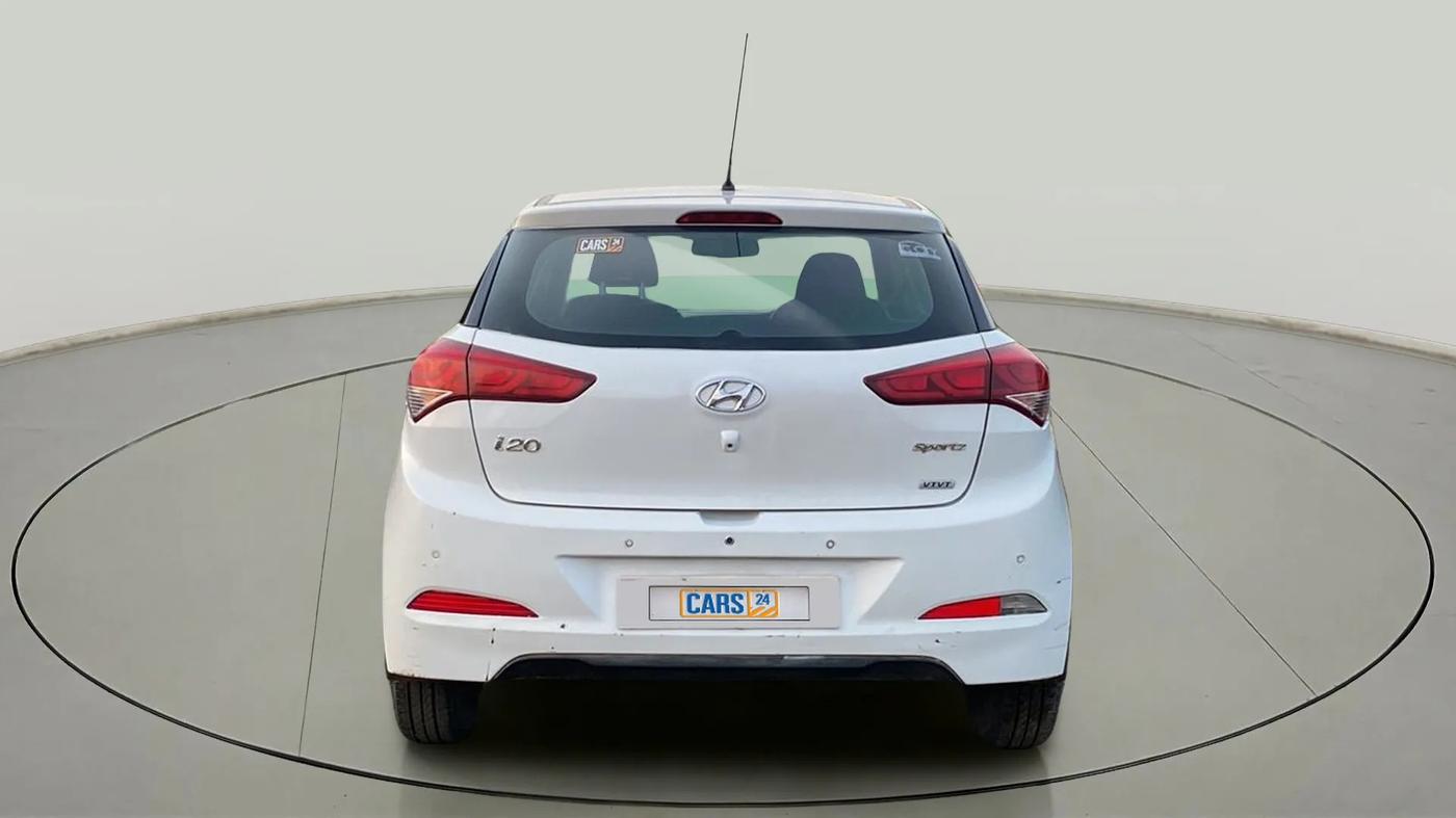2016 Hyundai Elite i20 SPORTZ 1.2, Petrol, Manual, 38,632 km, Back/Rear
