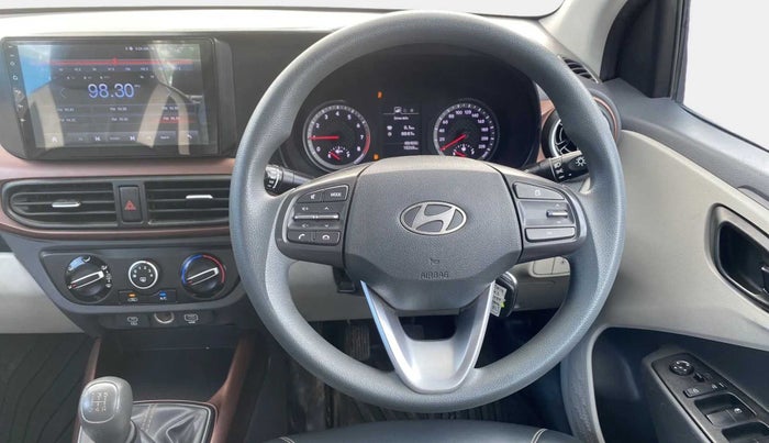 2023 Hyundai AURA S 1.2 CNG, CNG, Manual, 18,248 km, Steering Wheel Close Up