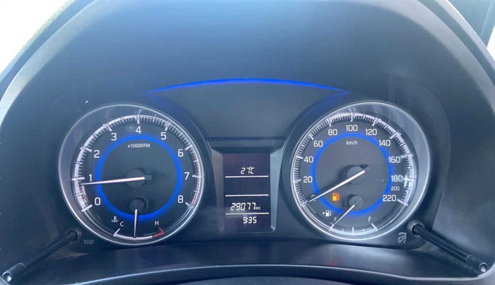 2017 Maruti Baleno DELTA PETROL 1.2, Petrol, Manual, 29,070 km, Odometer Image