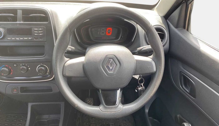 2015 Renault Kwid RXL, Petrol, Manual, 54,216 km, Steering Wheel Close Up