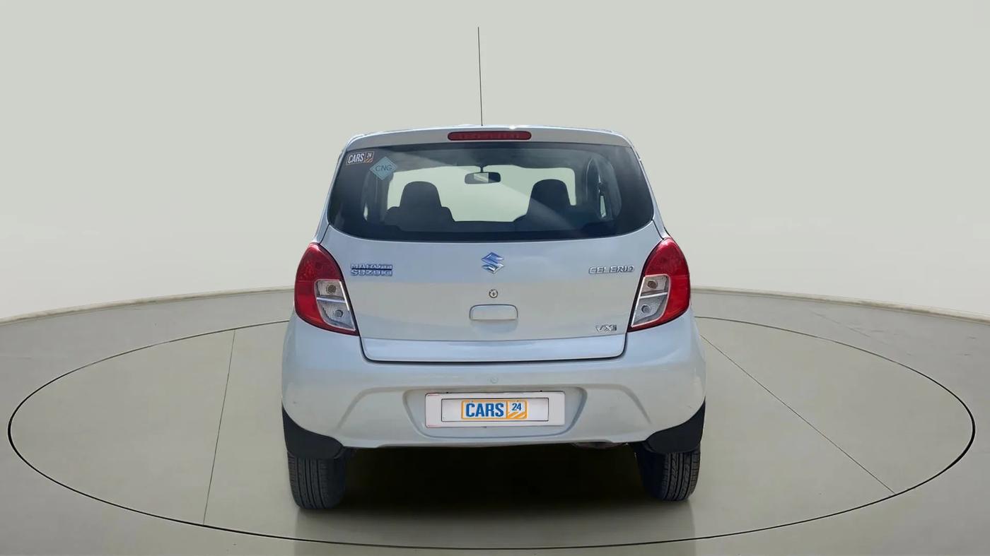 2017 Maruti Celerio VXI CNG, CNG, Manual, 61,315 km, Back/Rear