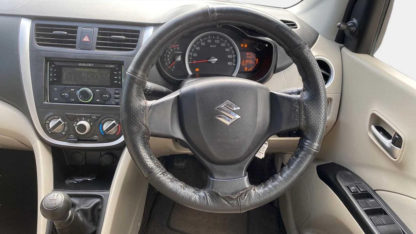 2017 Maruti Celerio VXI CNG, CNG, Manual, 61,315 km, Steering Wheel Close Up