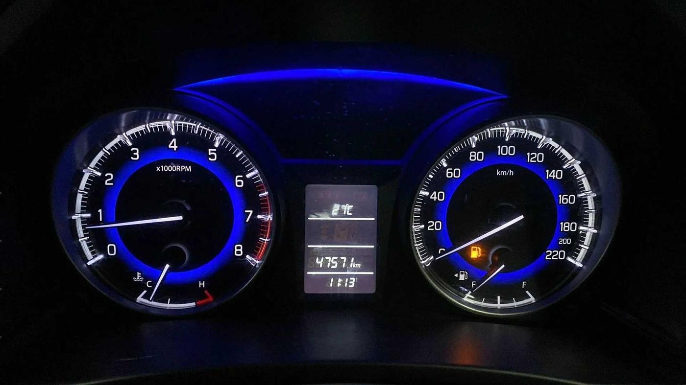 2017 Maruti Baleno DELTA PETROL 1.2, Petrol, Manual, 47,676 km, Odometer Image