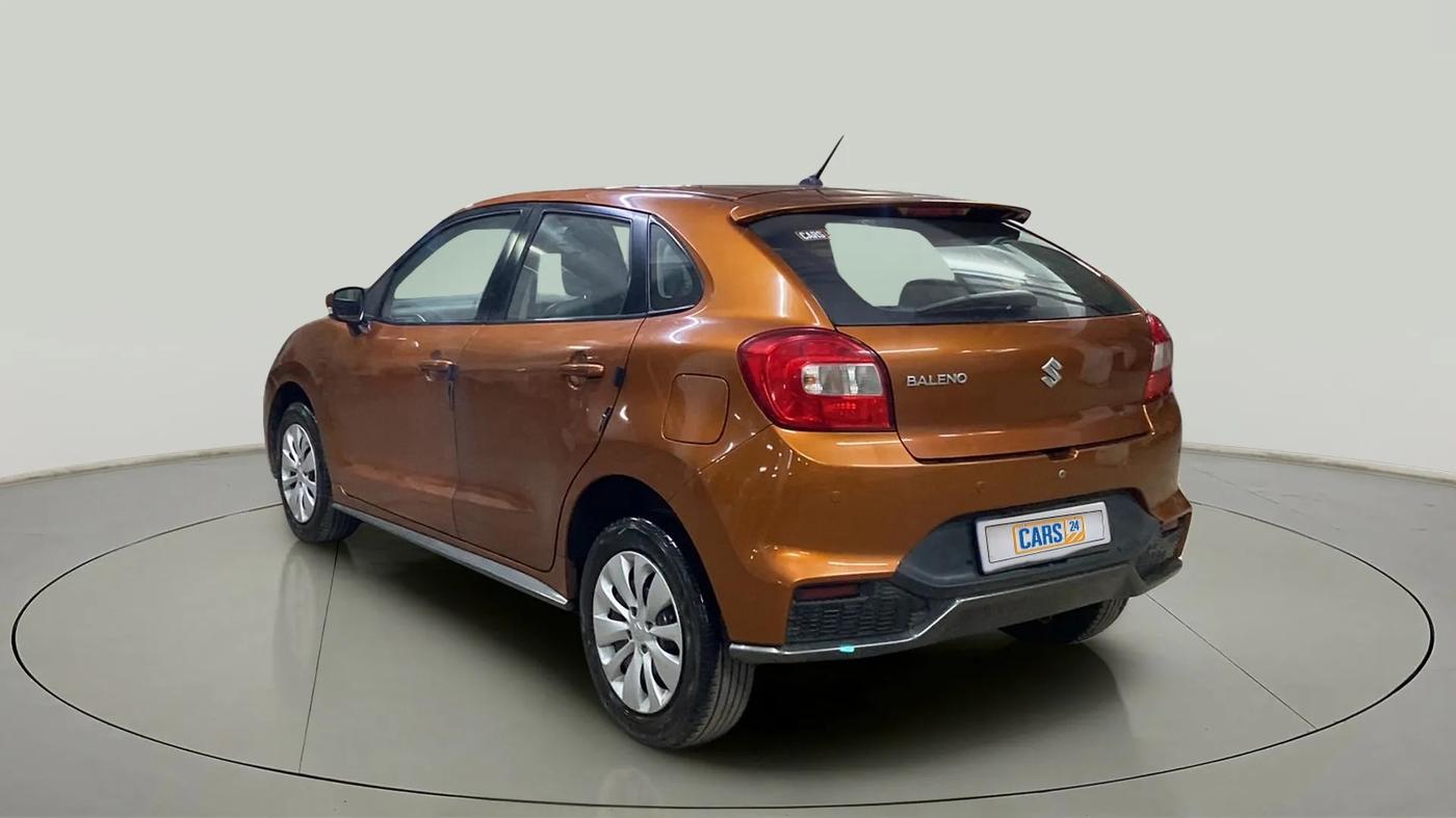 2017 Maruti Baleno DELTA PETROL 1.2, Petrol, Manual, 47,676 km, Left Back Diagonal