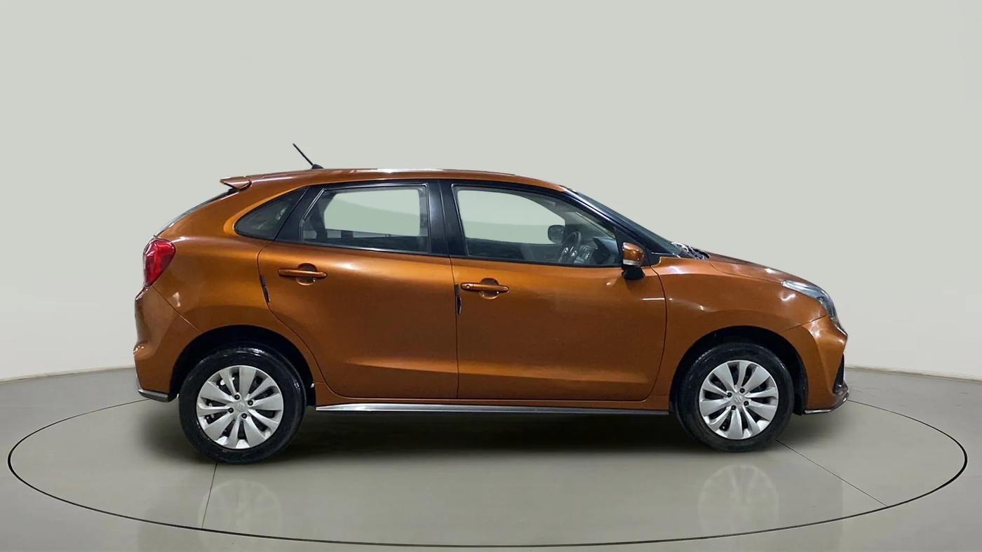 2017 Maruti Baleno DELTA PETROL 1.2, Petrol, Manual, 47,676 km, Right Side View