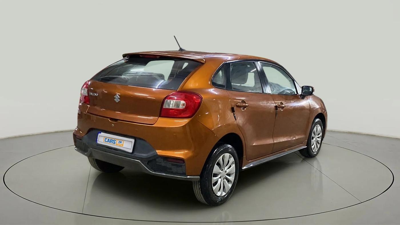 2017 Maruti Baleno DELTA PETROL 1.2, Petrol, Manual, 47,676 km, Right Back Diagonal