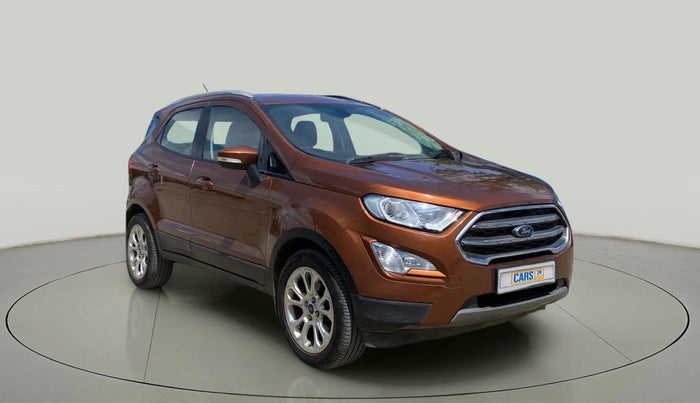 2018 Ford Ecosport TITANIUM + 1.5L PETROL AT, Petrol, Automatic, 32,885 km, Right Front Diagonal