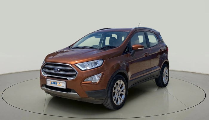 2018 Ford Ecosport TITANIUM + 1.5L PETROL AT, Petrol, Automatic, 32,885 km, Left Front Diagonal