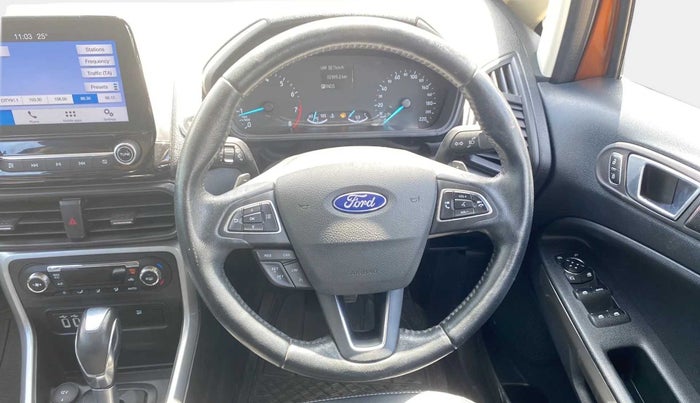 2018 Ford Ecosport TITANIUM + 1.5L PETROL AT, Petrol, Automatic, 32,885 km, Steering Wheel Close Up