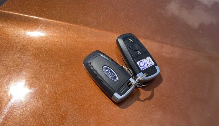 2018 Ford Ecosport TITANIUM + 1.5L PETROL AT, Petrol, Automatic, 32,885 km, Key Close Up
