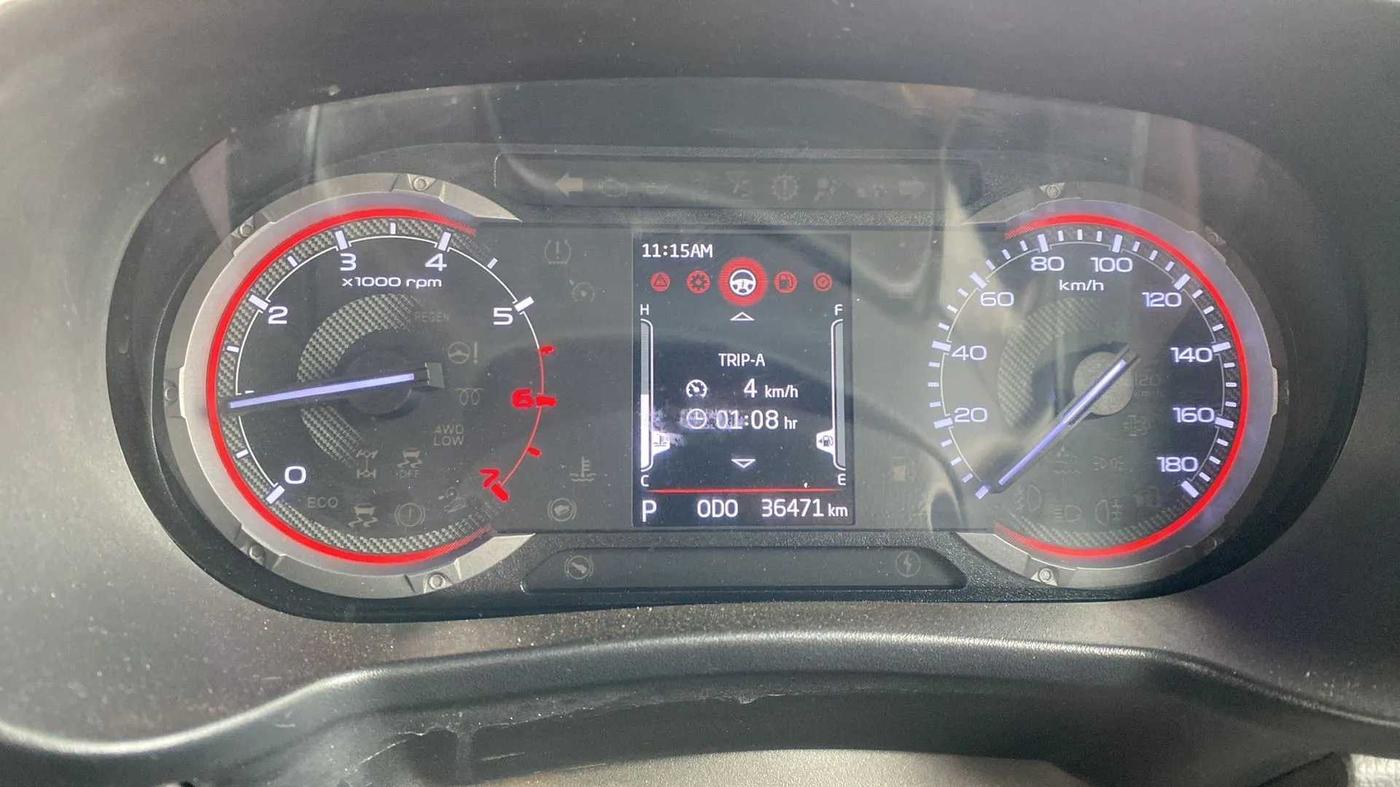 2021 Mahindra Thar LX  P 4WD AT CONVERTIBLE, Petrol, Automatic, 36,469 km, Odometer Image