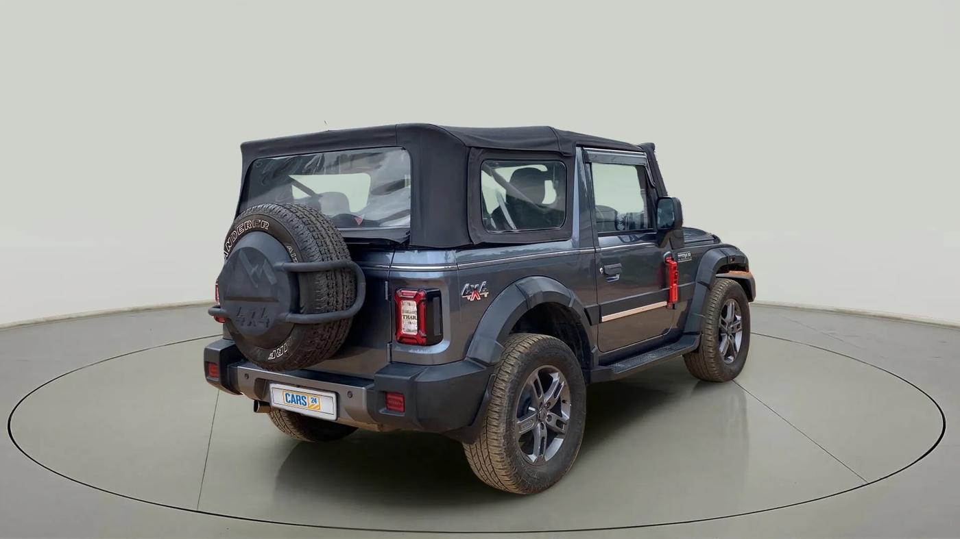 2021 Mahindra Thar LX  P 4WD AT CONVERTIBLE, Petrol, Automatic, 36,469 km, Right Back Diagonal