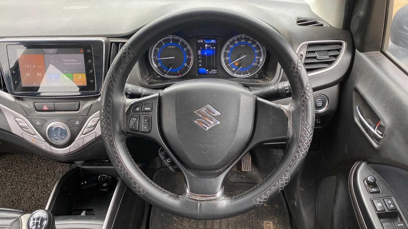 2021 Maruti Baleno ZETA PETROL 1.2, Petrol, Manual, 56,774 km, Steering Wheel Close Up