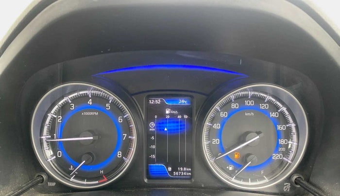2021 Maruti Baleno ZETA PETROL 1.2, Petrol, Manual, 56,774 km, Odometer Image