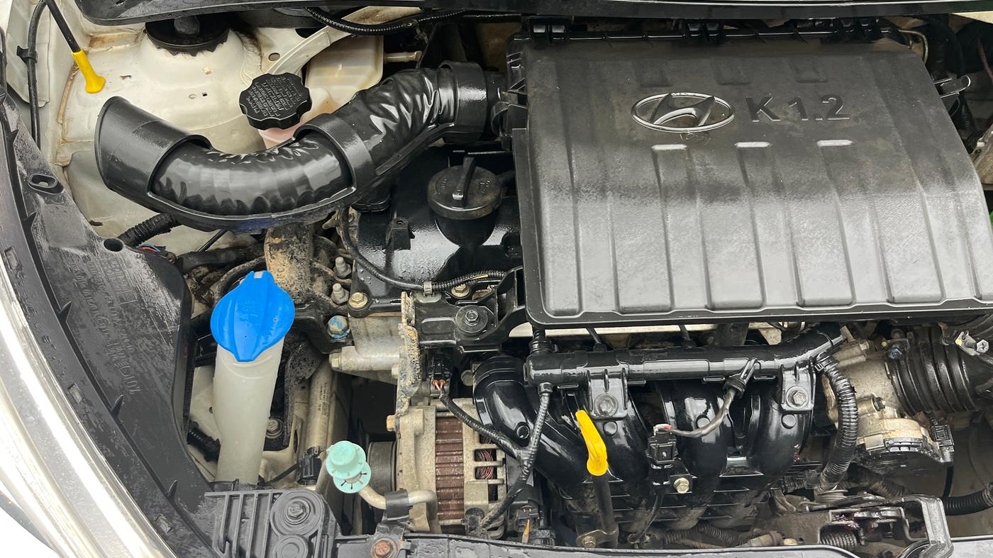 2019 Hyundai Grand i10 SPORTZ 1.2 KAPPA VTVT DUAL TONE, Petrol, Manual, 60,905 km, Engine View - Right