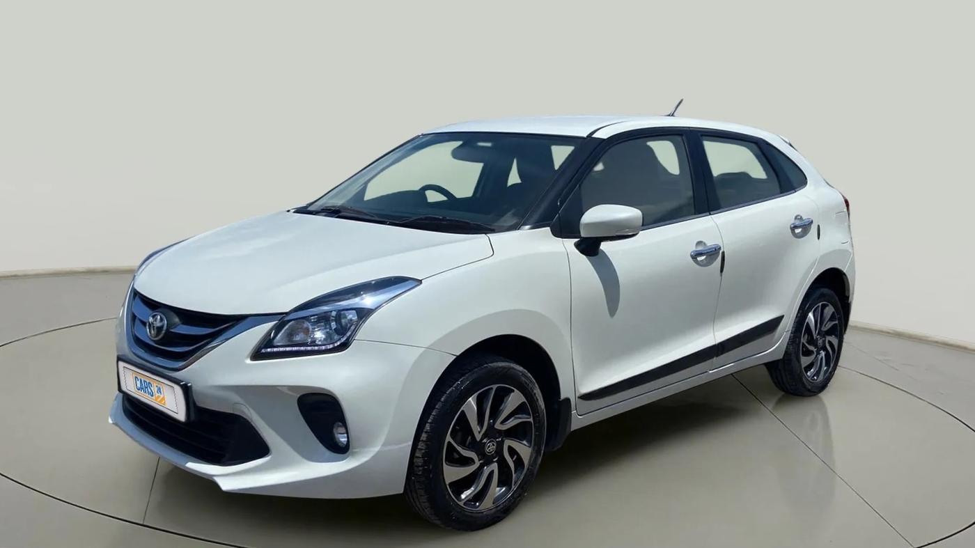 2021 Toyota Glanza V, Petrol, Manual, 18,725 km, Left Front Diagonal