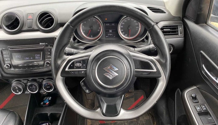 2018 Maruti Swift ZXI AMT, Petrol, Automatic, 72,465 km, Steering Wheel Close Up