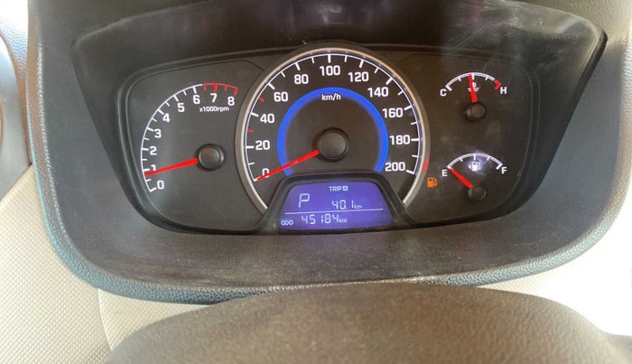 2016 Hyundai Grand i10 ASTA (O) AT 1.2 KAPPA VTVT, Petrol, Automatic, 45,196 km, Odometer Image