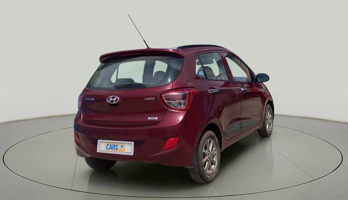 2016 Hyundai Grand i10 ASTA (O) AT 1.2 KAPPA VTVT, Petrol, Automatic, 45,196 km, Right Back Diagonal