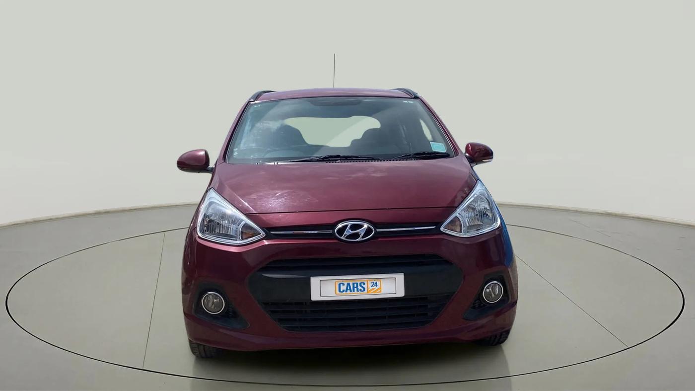 2016 Hyundai Grand i10 ASTA (O) AT 1.2 KAPPA VTVT, Petrol, Automatic, 45,196 km, Front