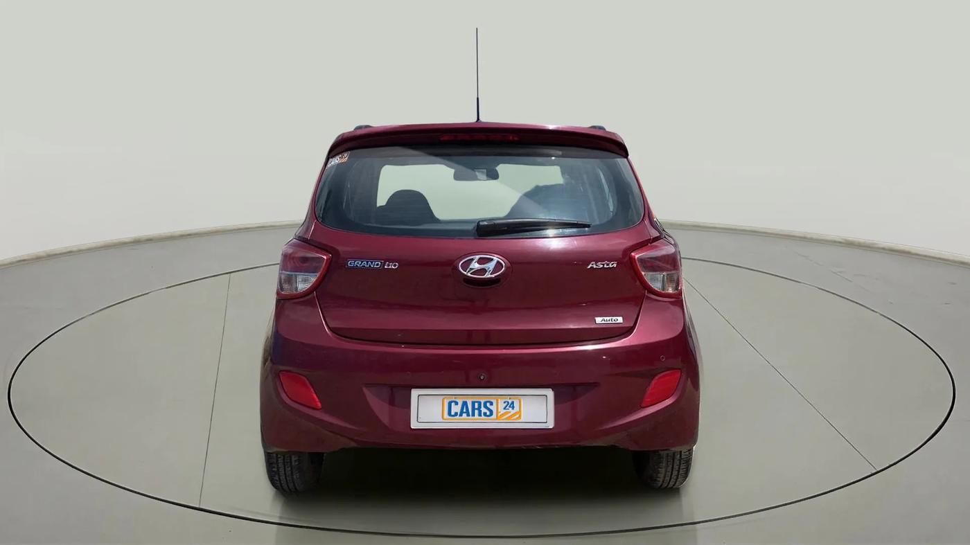 2016 Hyundai Grand i10 ASTA (O) AT 1.2 KAPPA VTVT, Petrol, Automatic, 45,196 km, Back/Rear