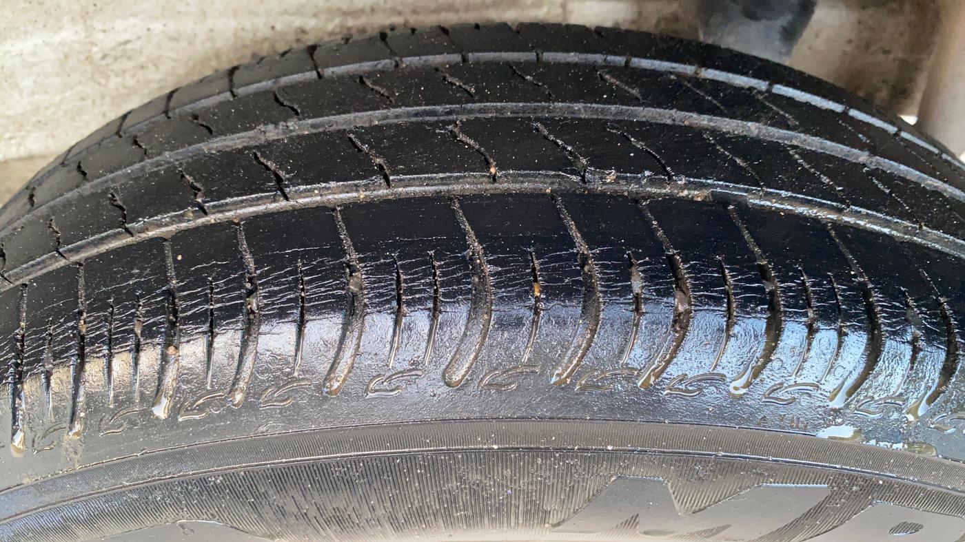 2019 Maruti S PRESSO VXI+, Petrol, Manual, 52,769 km, Left Rear Tyre Tread