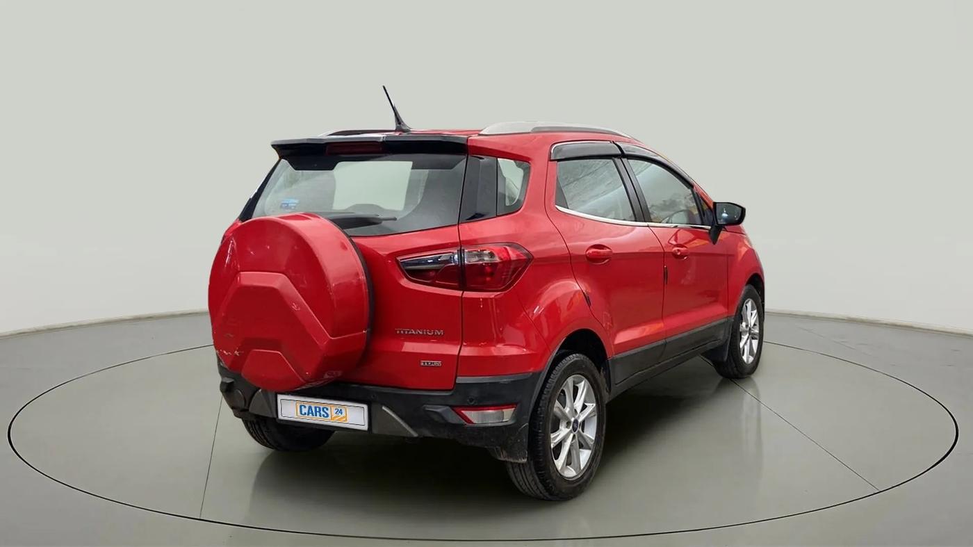 2021 Ford Ecosport TITANIUM 1.5L DIESEL, Diesel, Manual, 70,397 km, Right Back Diagonal