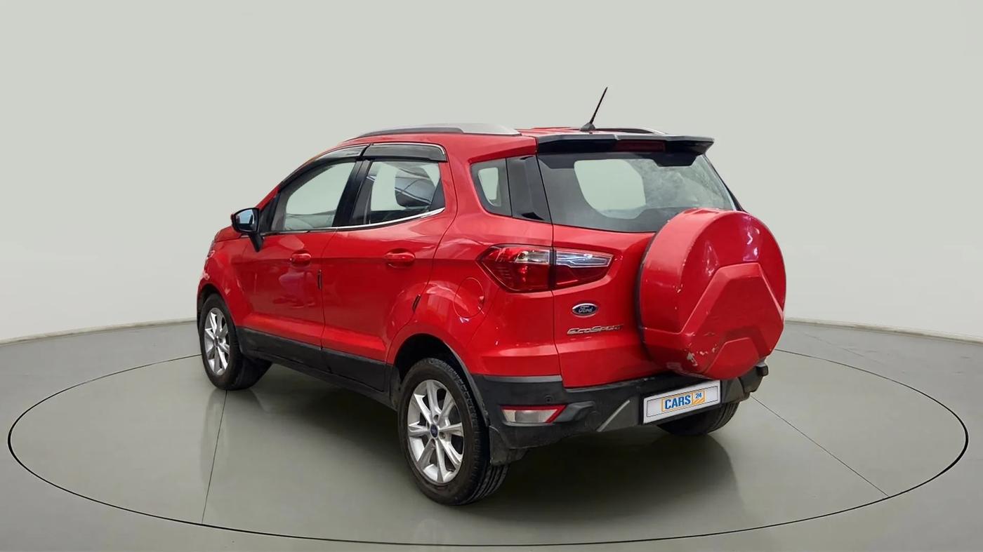 2021 Ford Ecosport TITANIUM 1.5L DIESEL, Diesel, Manual, 70,397 km, Left Back Diagonal