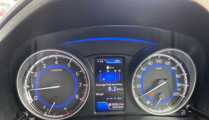 2017 Maruti Baleno ZETA PETROL 1.2, Petrol, Manual, 43,222 km, Odometer Image
