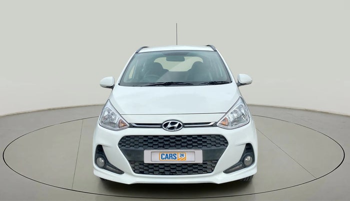 2017 Hyundai Grand i10 SPORTZ (O) 1.2 KAPPA VTVT, Petrol, Manual, 50,484 km, Front