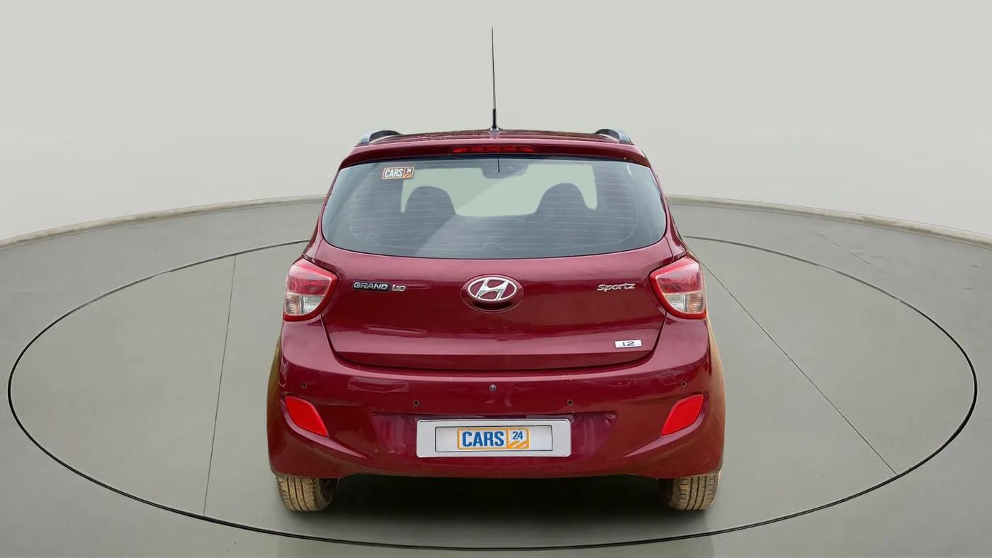 2016 Hyundai Grand i10 SPORTZ 1.2 KAPPA VTVT, Petrol, Manual, 34,930 km, Back/Rear
