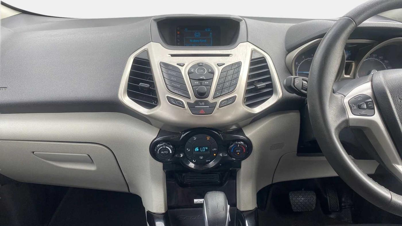 2016 Ford Ecosport TITANIUM 1.5L PETROL AT, Petrol, Automatic, 37,728 km, Air Conditioner