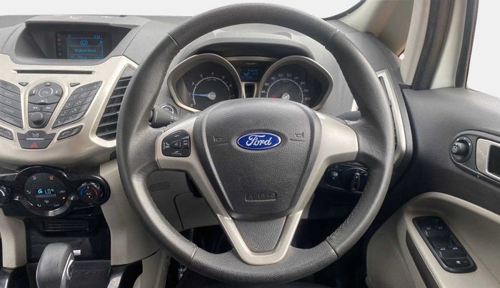 2016 Ford Ecosport TITANIUM 1.5L PETROL AT, Petrol, Automatic, 37,728 km, Steering Wheel Close Up