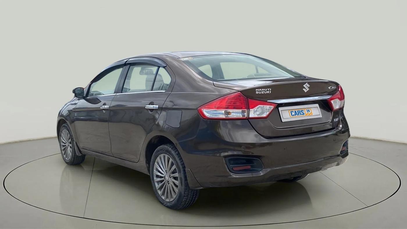 2016 Maruti Ciaz ZXI+, Petrol, Manual, 52,171 km, Left Back Diagonal