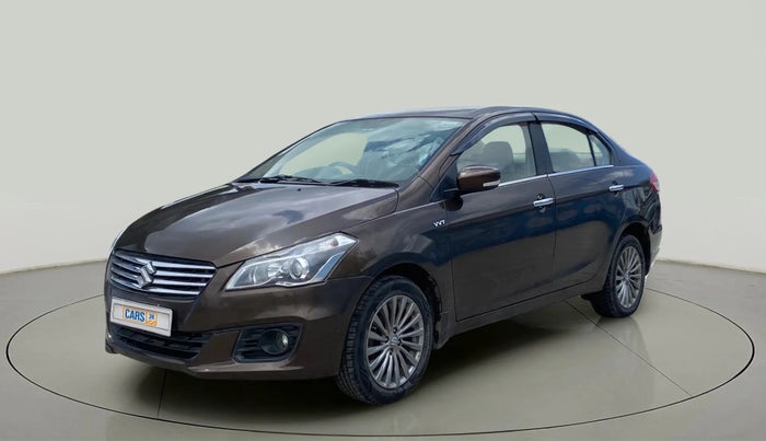 2016 Maruti Ciaz ZXI+, Petrol, Manual, 52,171 km, Left Front Diagonal