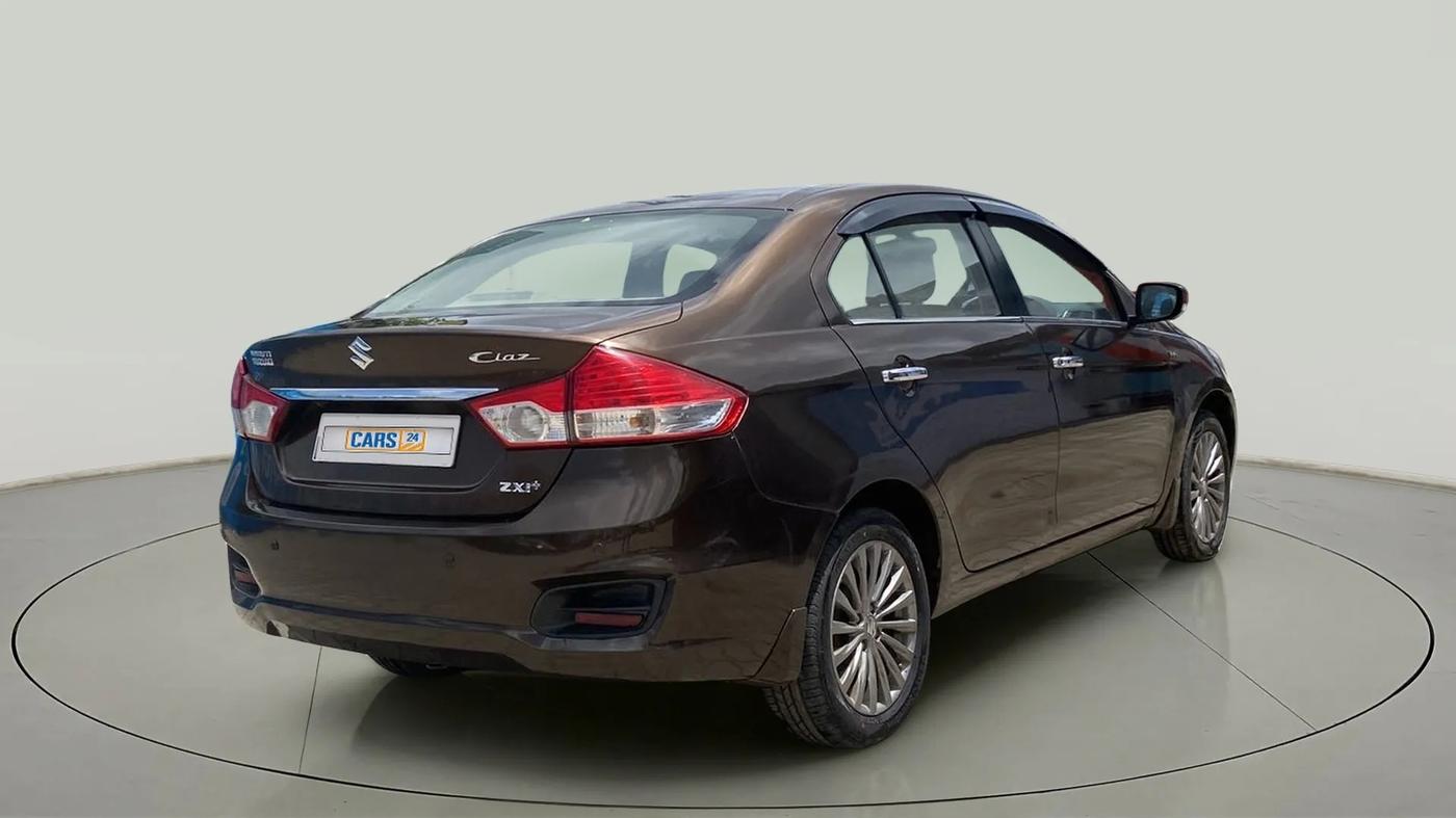 2016 Maruti Ciaz ZXI+, Petrol, Manual, 52,171 km, Right Back Diagonal
