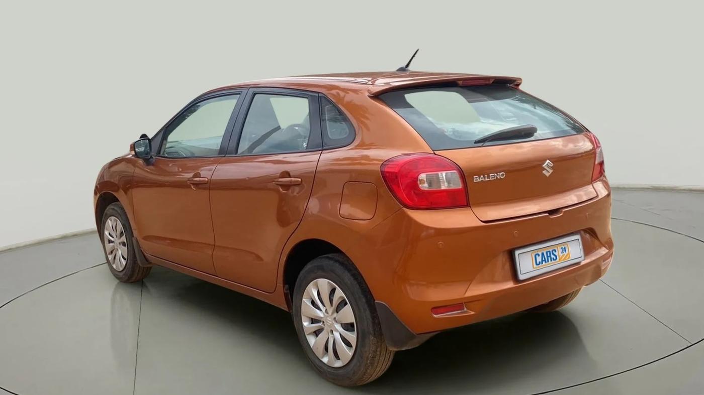 2015 Maruti Baleno DELTA PETROL 1.2, Petrol, Manual, 34,170 km, Left Back Diagonal