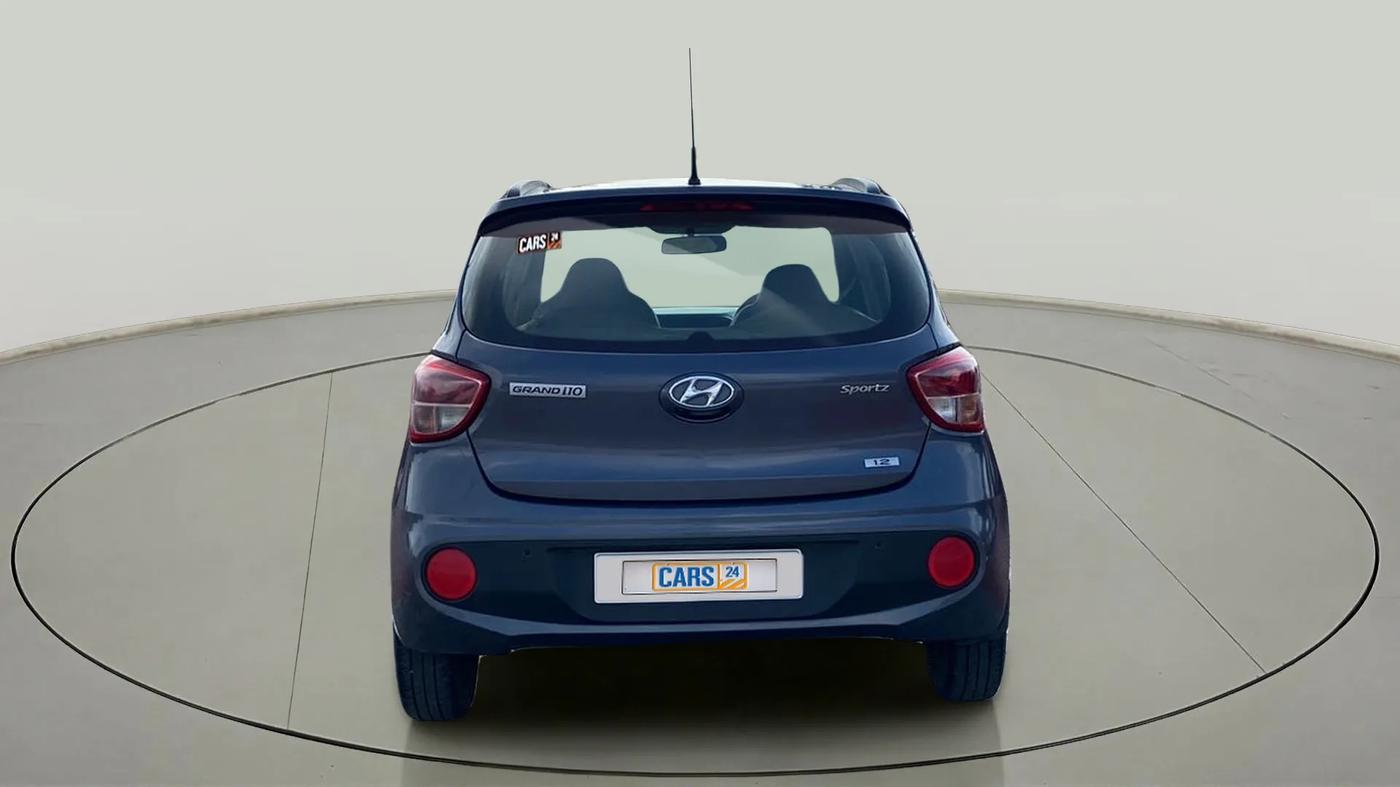 2018 Hyundai Grand i10 SPORTZ 1.2 KAPPA VTVT, Petrol, Manual, 63,049 km, Back/Rear