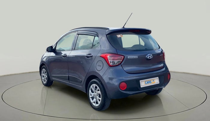 2018 Hyundai Grand i10 SPORTZ 1.2 KAPPA VTVT, Petrol, Manual, 63,049 km, Left Back Diagonal