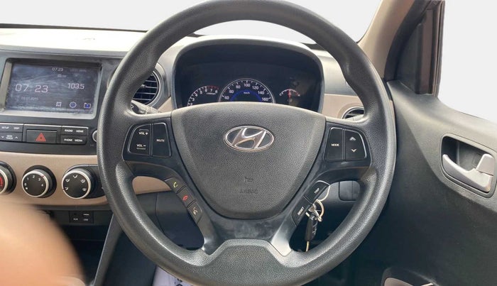 2018 Hyundai Grand i10 SPORTZ 1.2 KAPPA VTVT, Petrol, Manual, 63,049 km, Steering Wheel Close Up
