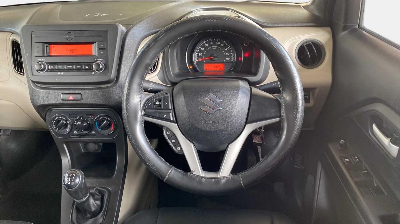 2021 Maruti New Wagon-R VXI 1.2, Petrol, Manual, 8,938 km, Steering Wheel Close Up