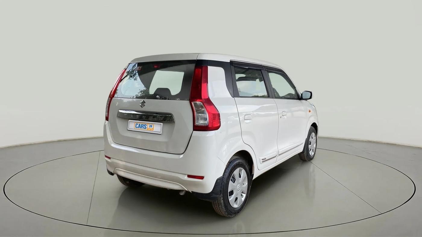 2021 Maruti New Wagon-R VXI 1.2, Petrol, Manual, 8,938 km, Right Back Diagonal
