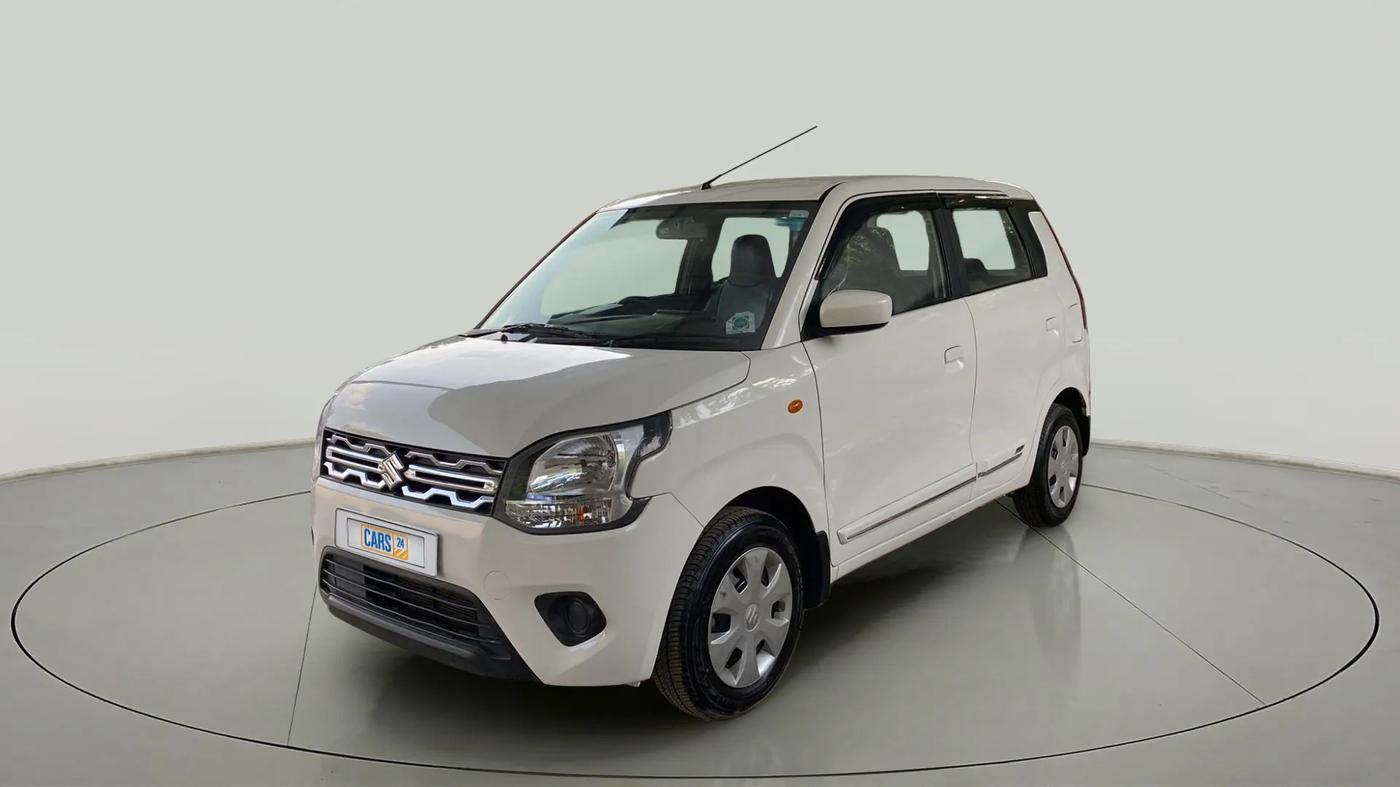 2021 Maruti New Wagon-R VXI 1.2, Petrol, Manual, 8,938 km, Left Front Diagonal