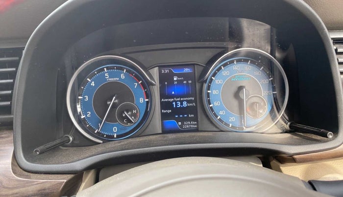 2021 Maruti Ertiga ZXI+ SHVS, Petrol, Manual, 26,631 km, Odometer Image