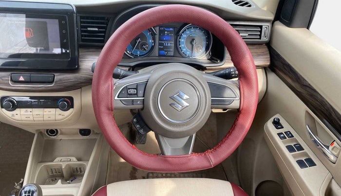 2021 Maruti Ertiga ZXI+ SHVS, Petrol, Manual, 26,631 km, Steering Wheel Close Up