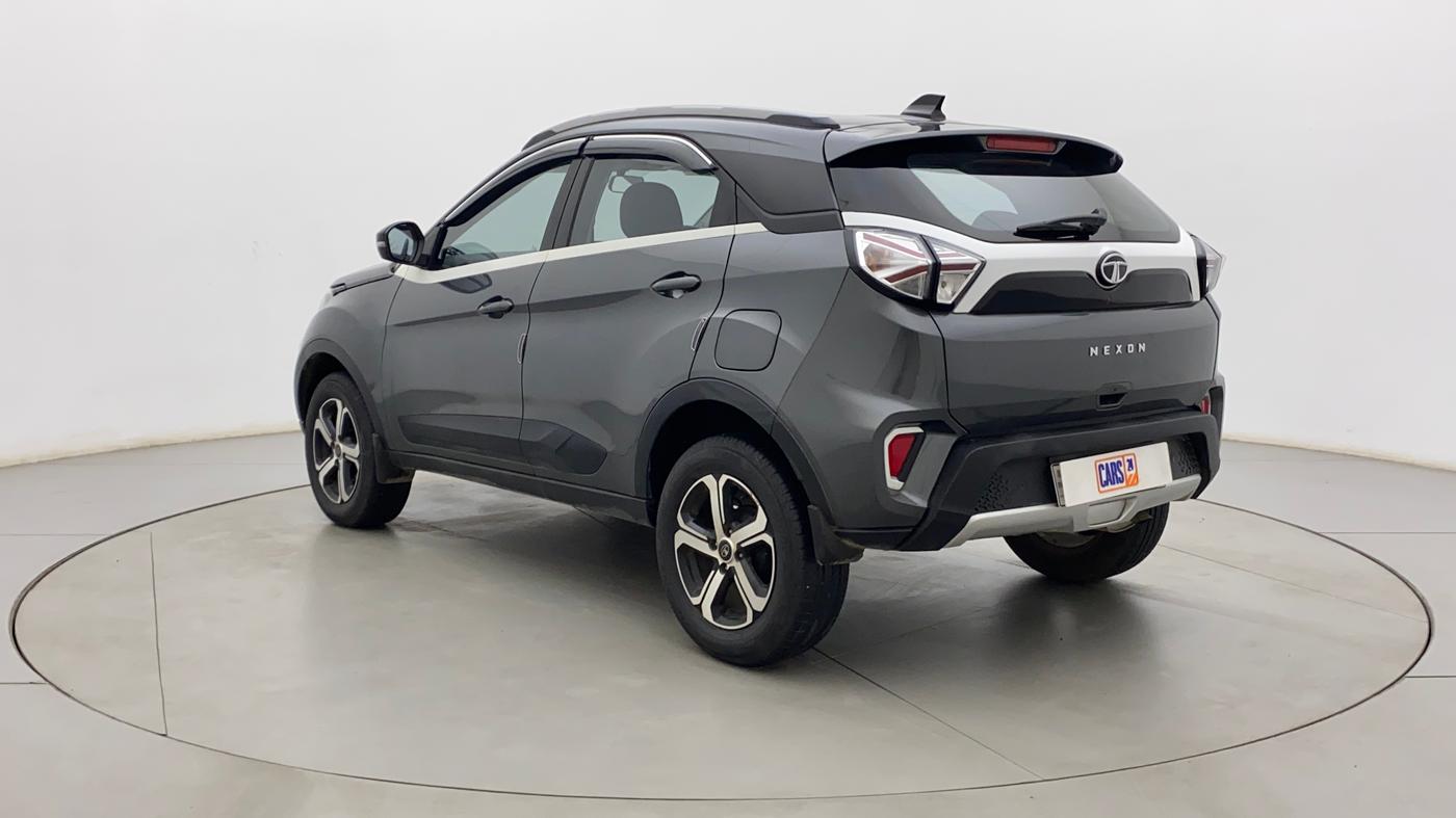 2021 Tata NEXON XZ PLUS PETROL, Petrol, Manual, 25,544 km, Left Back Diagonal