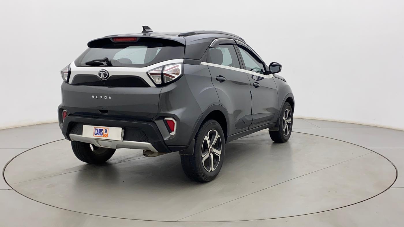 2021 Tata NEXON XZ PLUS PETROL, Petrol, Manual, 25,544 km, Right Back Diagonal