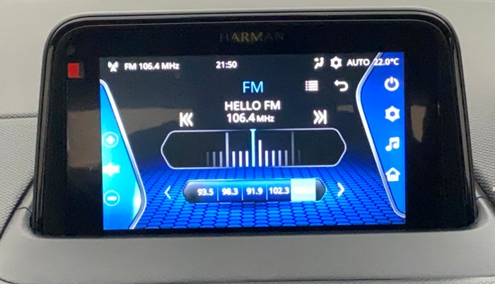 2021 Tata NEXON XZ PLUS PETROL, Petrol, Manual, 25,544 km, Infotainment System