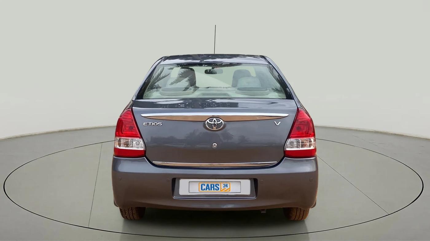 2014 Toyota Etios V, Petrol, Manual, 54,355 km, Back/Rear